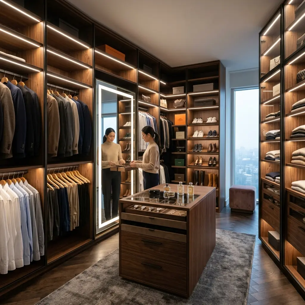 Walk-in Closet Mewah